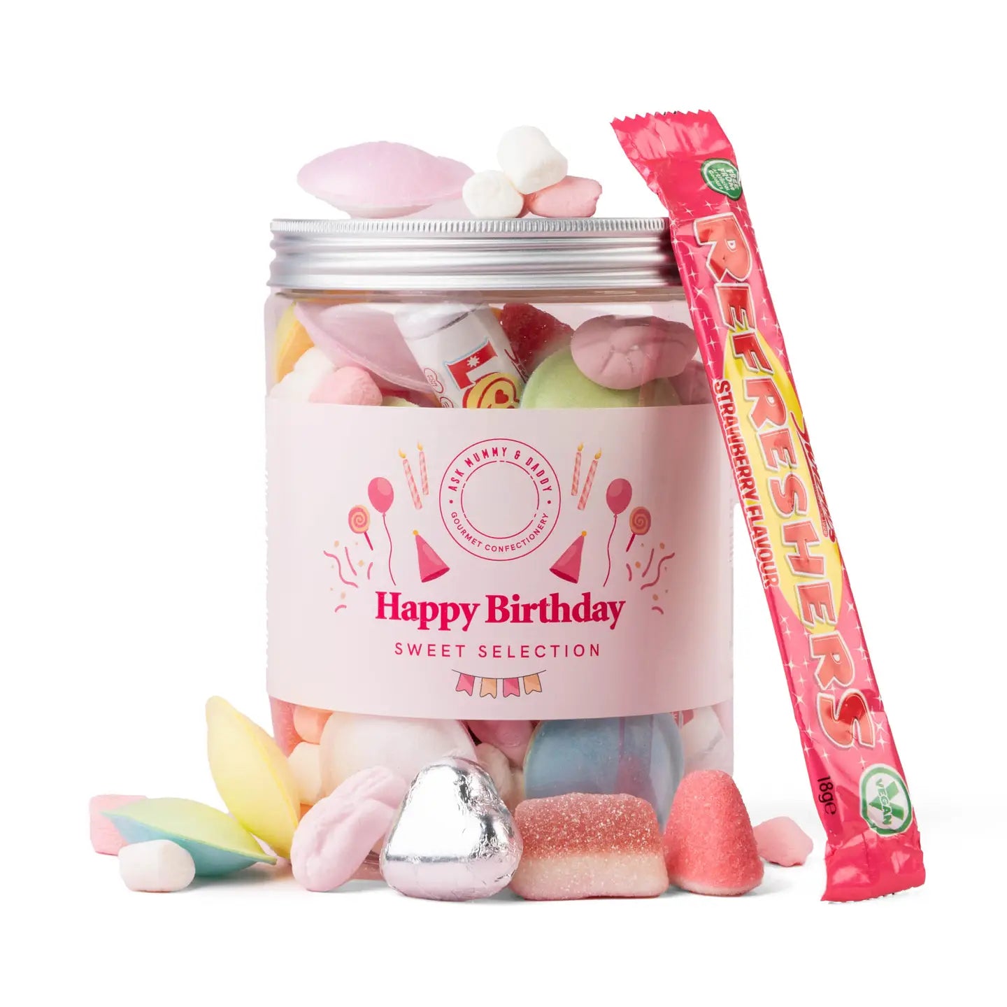Happy Birthday Pink Share Tub